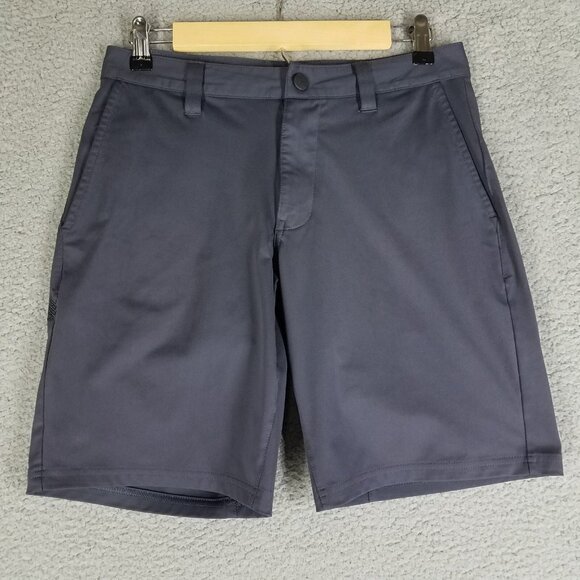 Rhone Commuter Shorts Adult 28 Chino Blue Golf Travel Performance 8.5" Stretch - Picture 1 of 11